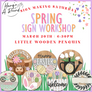3/20 - Spring Sign Making Workshop