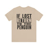 If Lost_Unisex Jersey Short Sleeve Tee