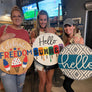 9/19 - Halloween Sign Making Class with Hang'n A Round