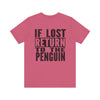 If Lost_Unisex Jersey Short Sleeve Tee