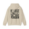 IF LOST LWP - Heavy Blend™ Hooded Sweatshirt (Black Letters)