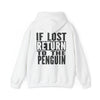 IF LOST LWP - Heavy Blend™ Hooded Sweatshirt (Black Letters)