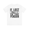 If Lost_Unisex Jersey Short Sleeve Tee