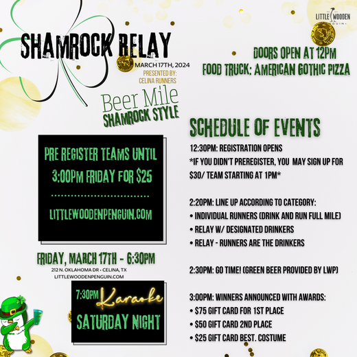 2024 Shamrock Relay - Beer Mile