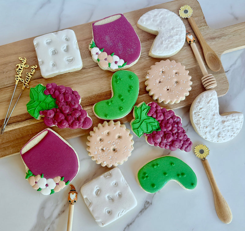 11/19 - Thanksgiving "Charcuterie" Decorating Class with Southern Sunshine Cookies